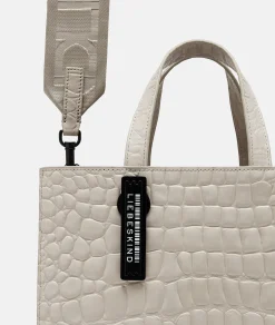 LIEBESKIND BERLIN  Kroko Paper Bag Tote M
